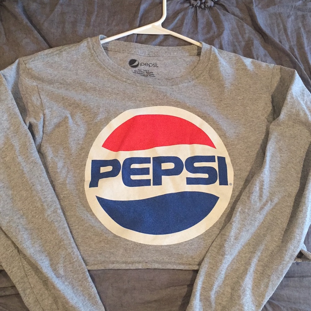 pepsi cropped shirt